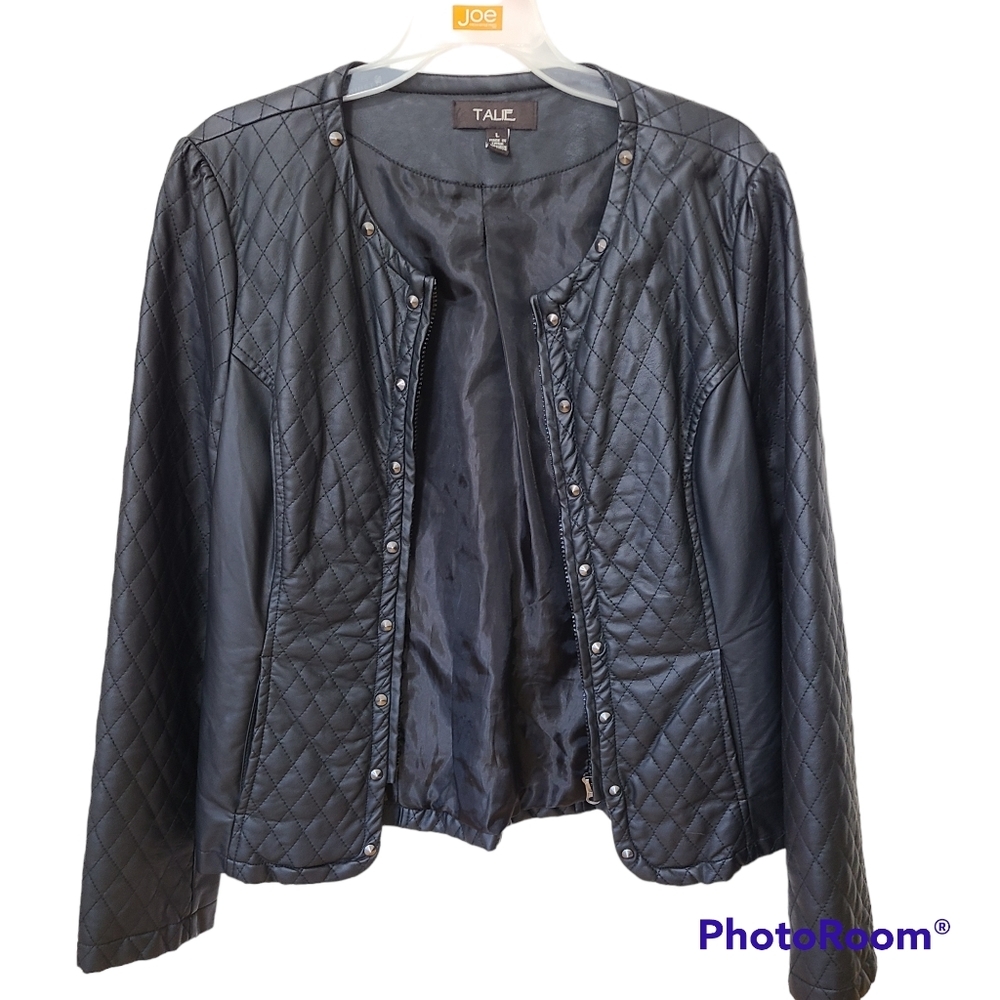 Leather-look Jacket - Picture 2 of 4